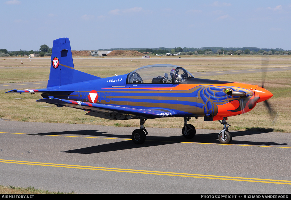 Aircraft Photo of 3H-FC | Pilatus PC-7 | Austria - Air Force | AirHistory.net #2053