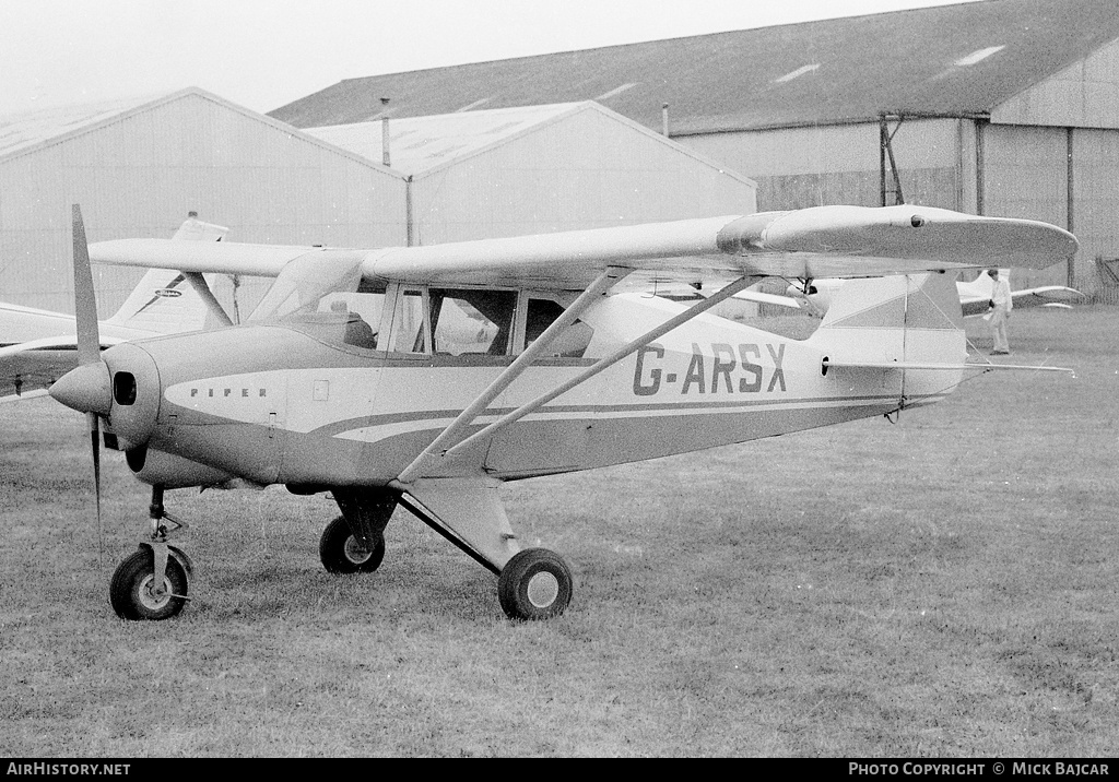 Aircraft Photo of G-ARSX | Piper PA-22-160 Tri-Pacer | AirHistory.net #2054