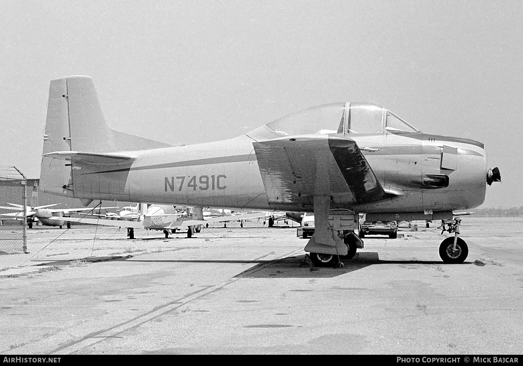 Aircraft Photo of N7491C | North American T-28A Trojan | AirHistory.net #2058