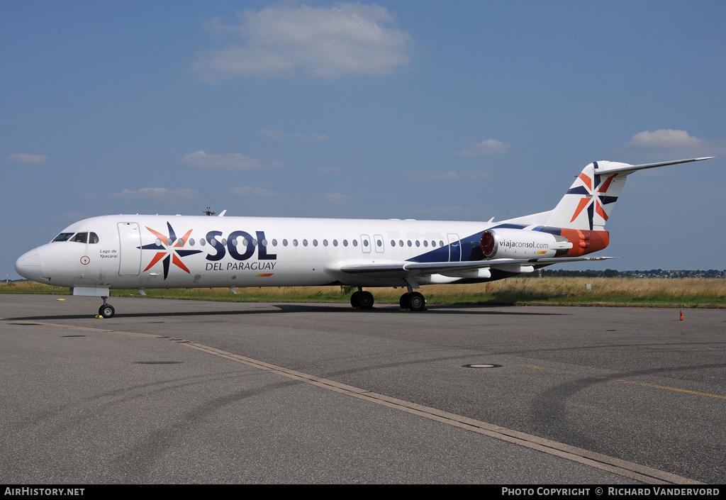 Aircraft Photo of PH-LNH | Fokker 100 (F28-0100) | Sol del Paraguay | AirHistory.net #2068