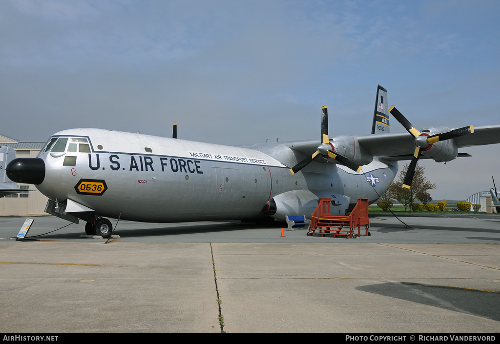 Aircraft Photo of 59-0536 / 90536 | Douglas C-133B Cargomaster | USA - Air Force | AirHistory.net #2080