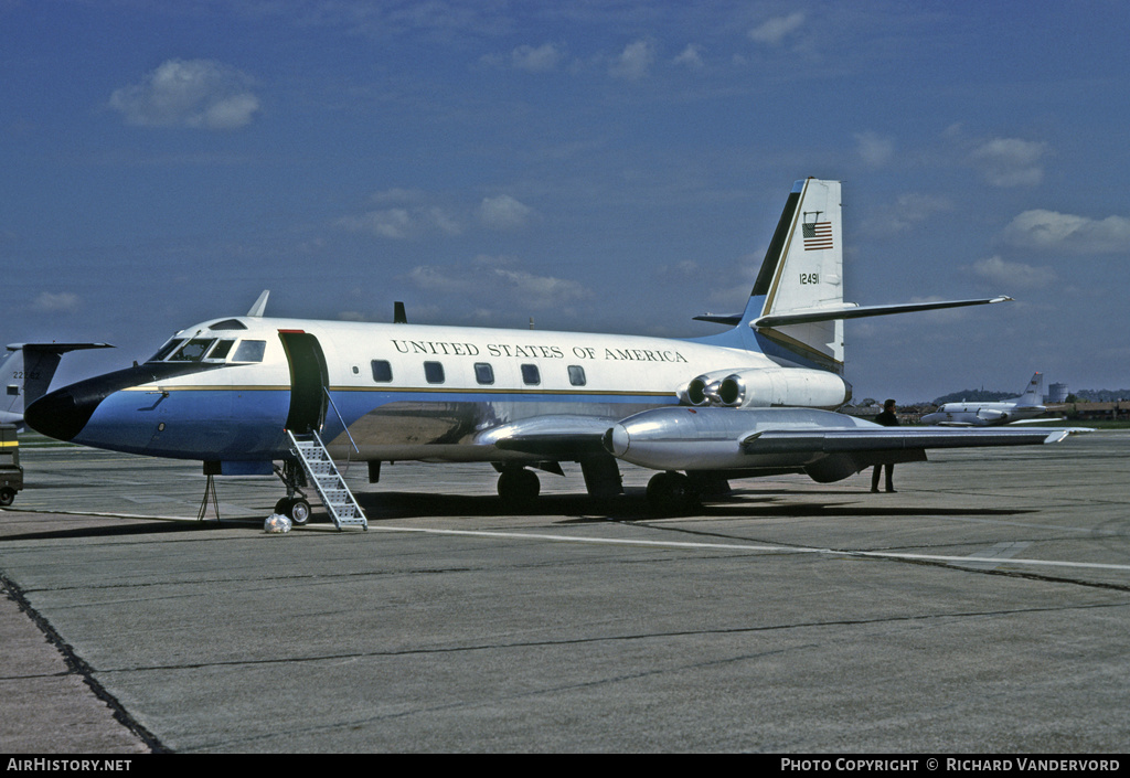 Aircraft Photo of 61-2491 / 12491 | Lockheed VC-140B JetStar | USA - Air Force | AirHistory.net #2138
