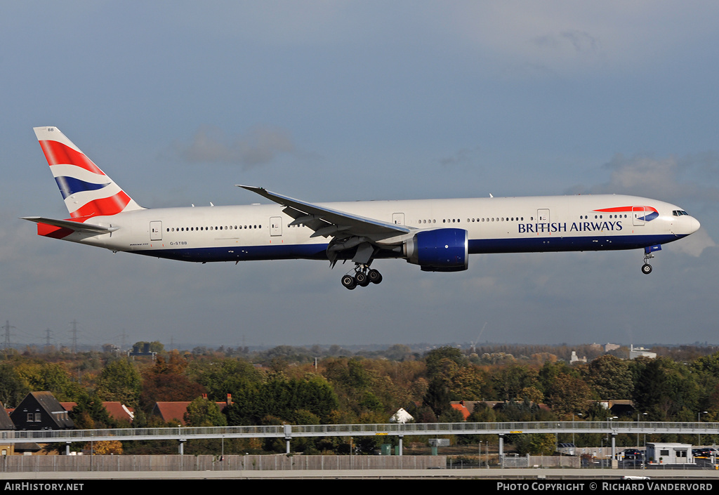 Aircraft Photo of G-STBB | Boeing 777-36N/ER | British Airways | AirHistory.net #2140