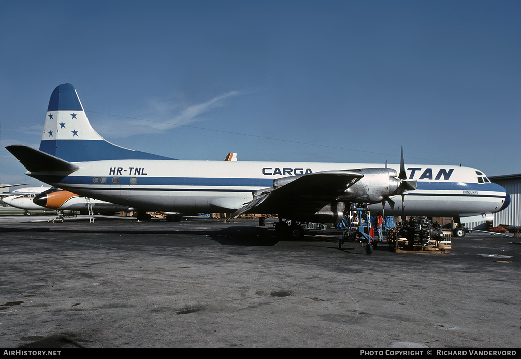 Aircraft Photo of HR-TNL | Lockheed L-188C(F) Electra | TAN Carga - Transportes Aereos Nacionales | AirHistory.net #2147