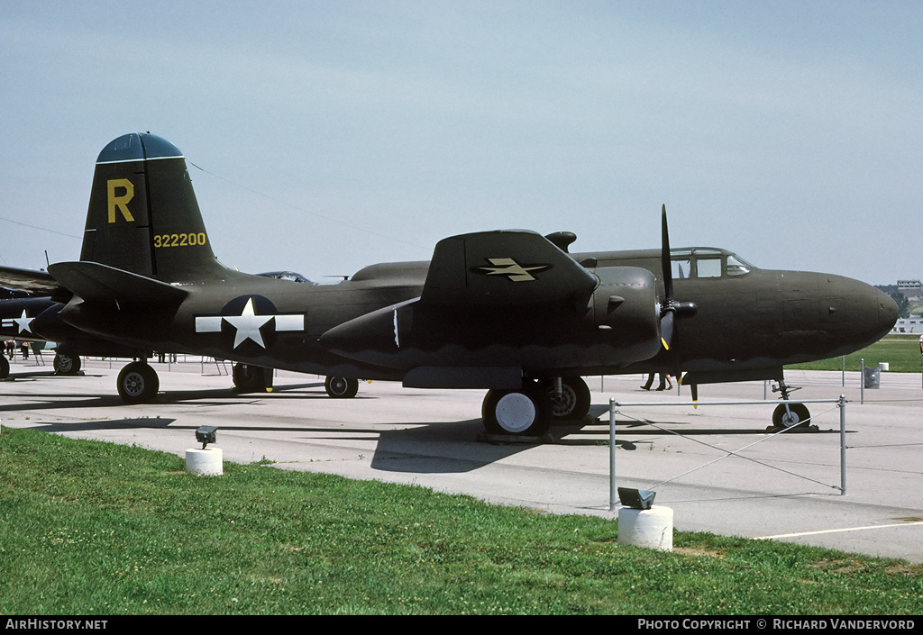 Aircraft Photo of 43-22200 / 322200 | Douglas A-20G Havoc | USA - Air Force | AirHistory.net #2152