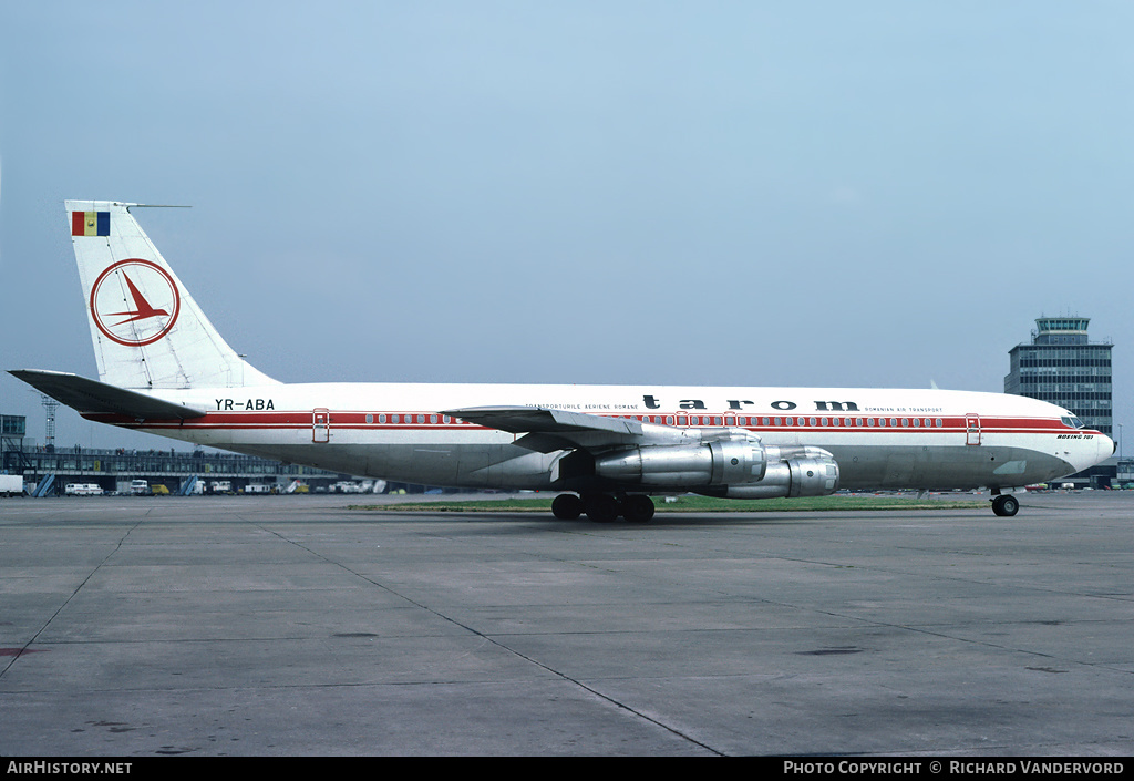 Aircraft Photo of YR-ABA | Boeing 707-3K1C | TAROM - Transporturile Aeriene Române | AirHistory.net #2161