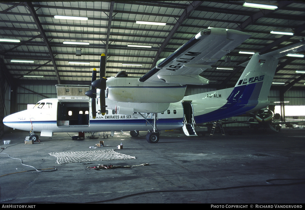 Aircraft Photo of A6-ALM | De Havilland Canada DHC-7-103 Dash 7 | Emirates Air Services - EAS | AirHistory.net #2166