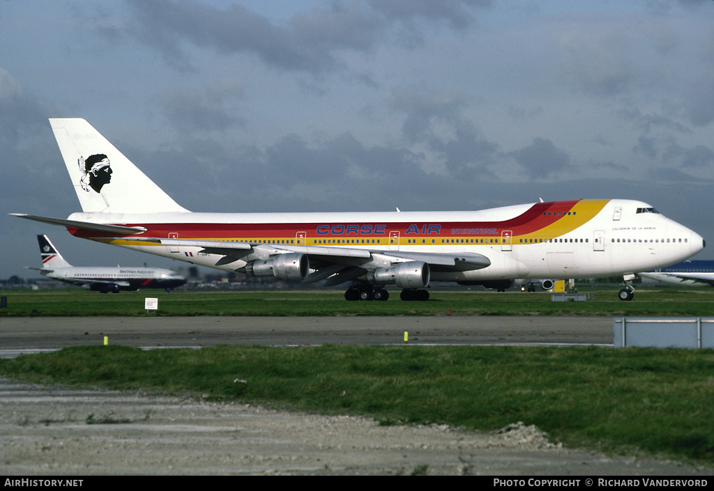 Aircraft Photo of F-GHPC | Boeing 747-256B | Corse Air International | AirHistory.net #2169