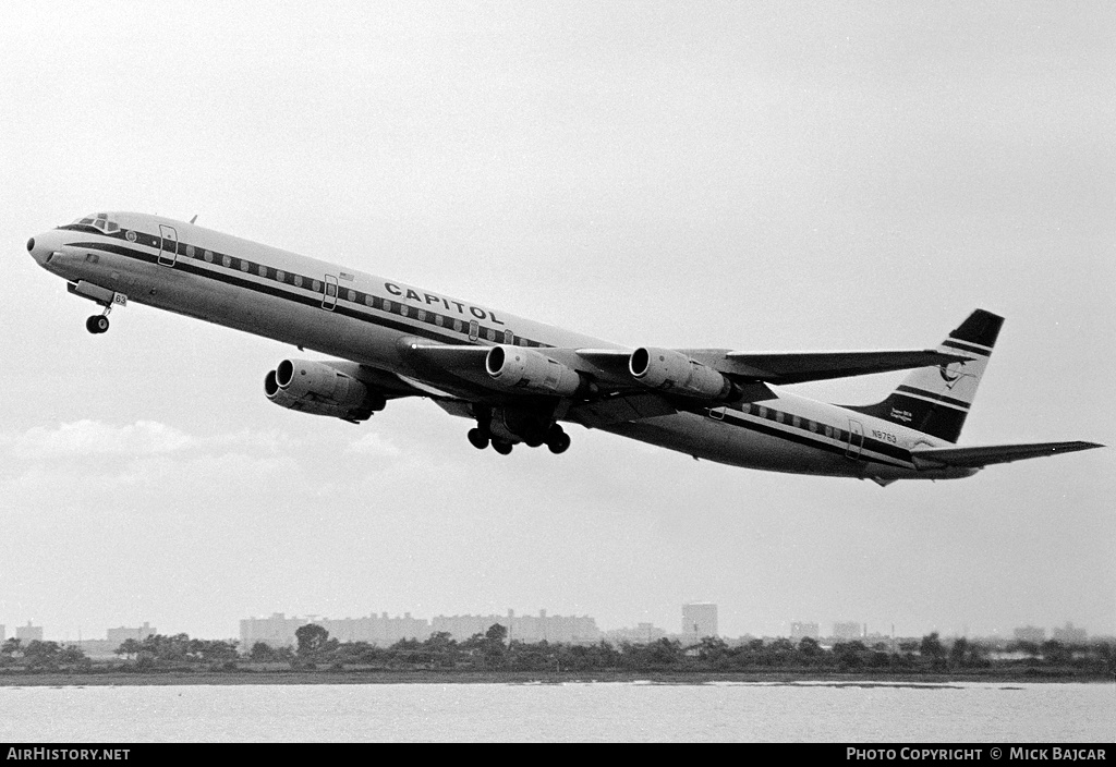 Aircraft Photo of N8763 | McDonnell Douglas DC-8-61 | Capitol International Airways | AirHistory.net #2186