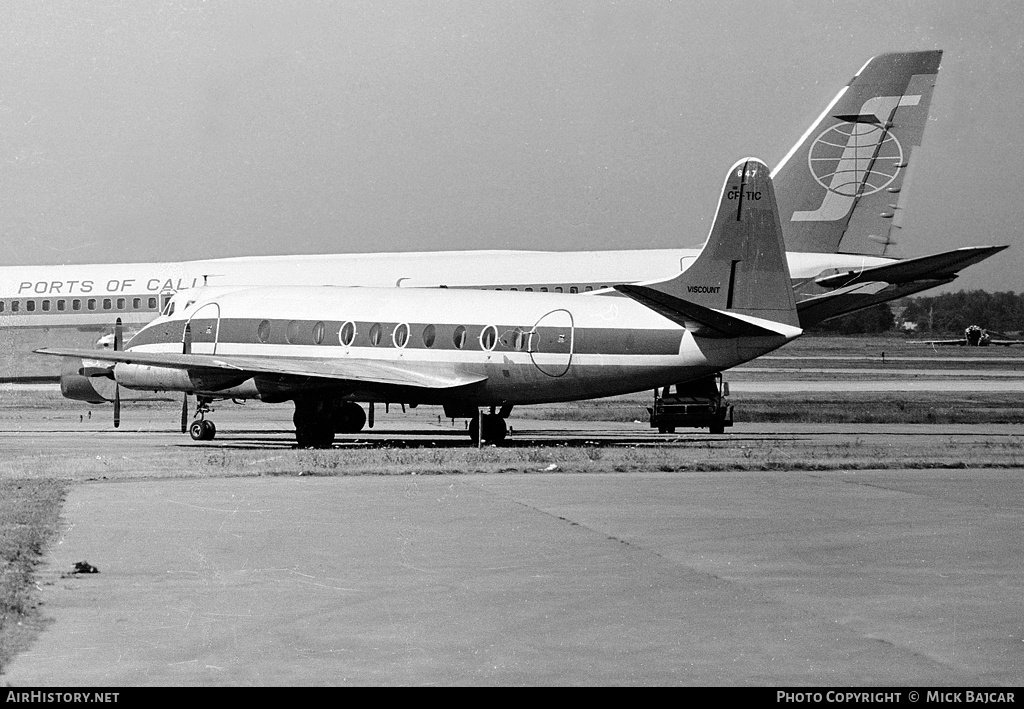 Aircraft Photo of CF-TIC | Vickers 757 Viscount | AirHistory.net #2189