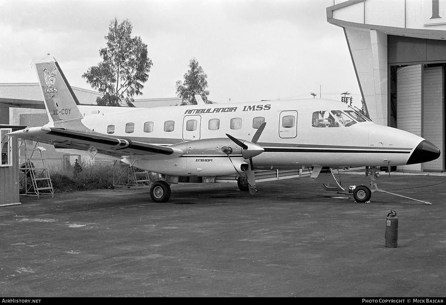 Aircraft Photo of XC-COY | Embraer EMB-110P1 Bandeirante | IMSS Ambulancia | AirHistory.net #2192