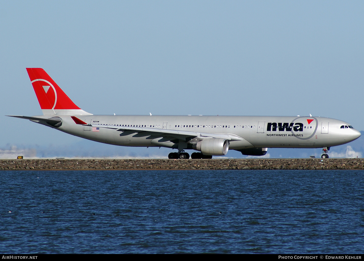 Aircraft Photo of N811NW | Airbus A330-323 | Northwest Airlines | AirHistory.net #2200