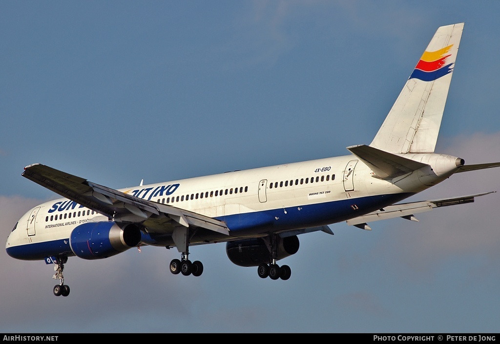 Aircraft Photo of 4X-EBO | Boeing 757-236 | Sun d'Or International Airlines | AirHistory.net #2206