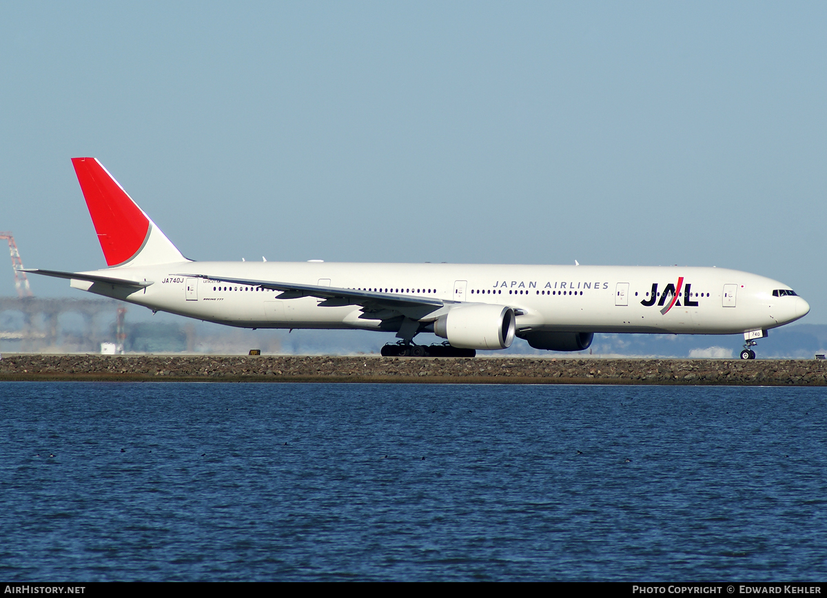 Aircraft Photo of JA740J | Boeing 777-346/ER | Japan Airlines - JAL | AirHistory.net #2207