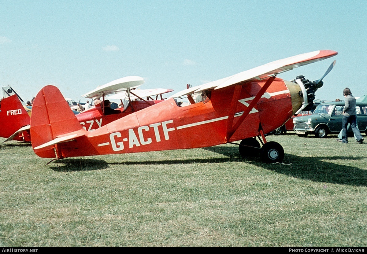 Aircraft Photo of G-ACTF | Comper CLA-7 Swift | AirHistory.net #2209