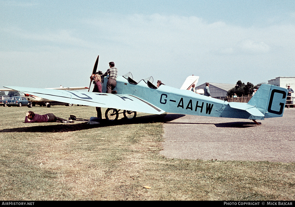 Aircraft Photo of G-AAHW | Klemm L25-1A | AirHistory.net #2210