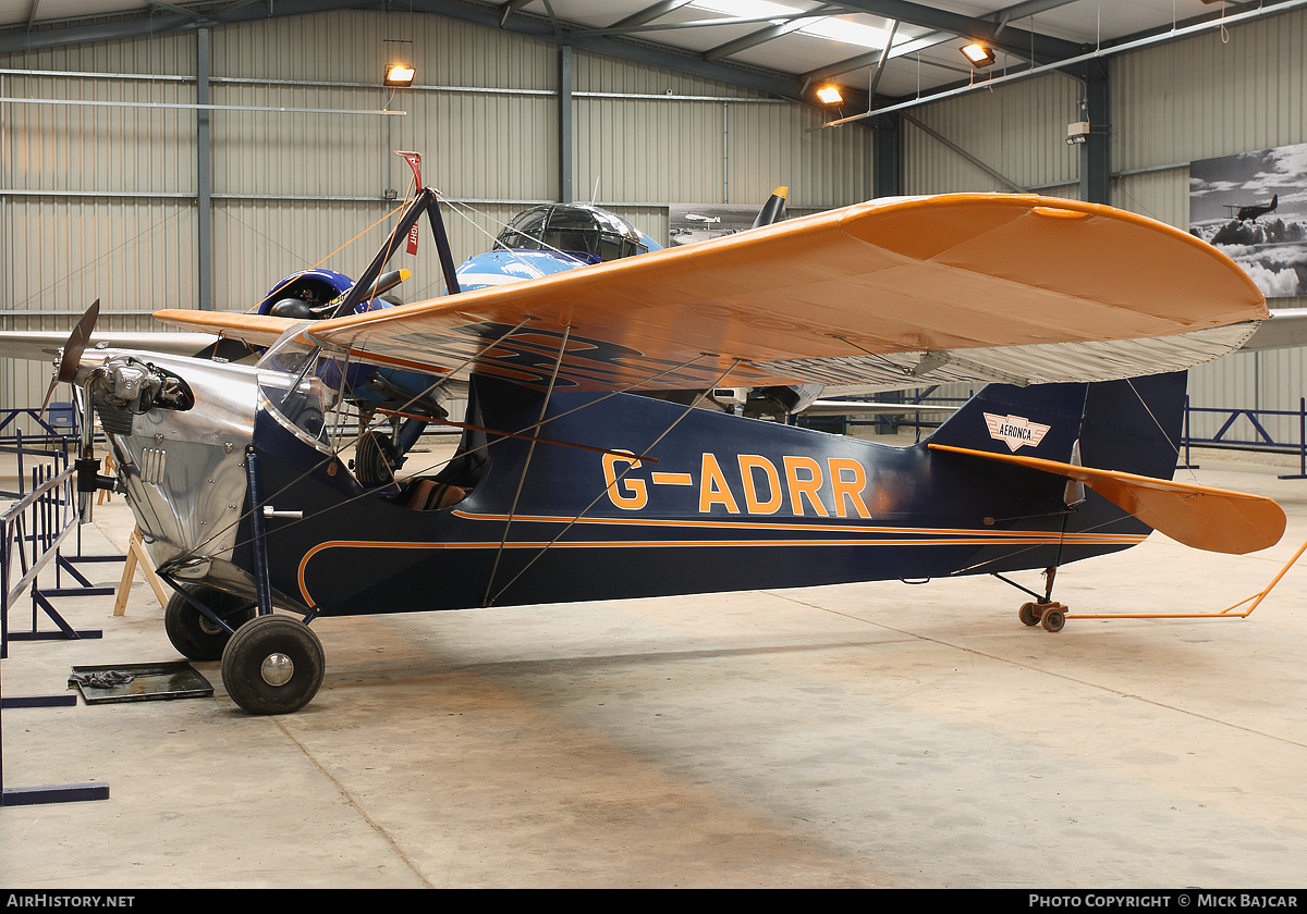 Aircraft Photo of G-ADRR | Aeronca C-3 Collegian | AirHistory.net #2211