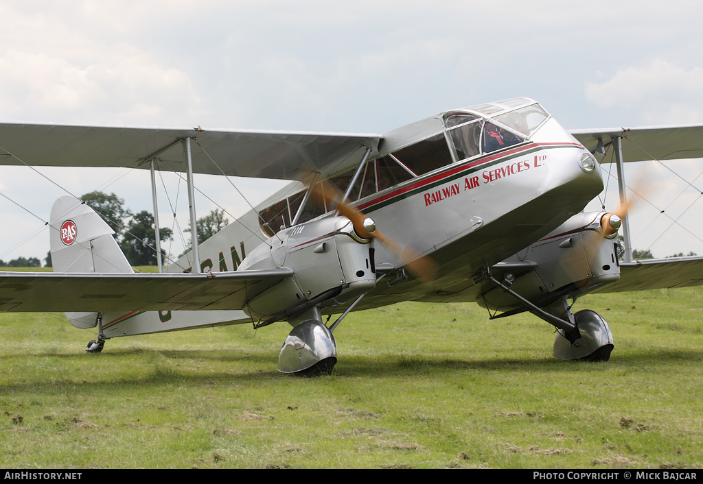 Aircraft Photo of G-ECAN | De Havilland D.H. 84A Dragon 3 | Railway Air Services | AirHistory.net #2219