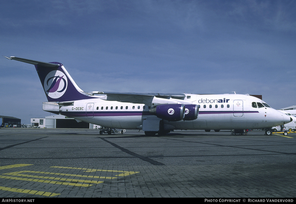Aircraft Photo of G-DEBC | British Aerospace BAe-146-200 | Debonair Airways | AirHistory.net #2242