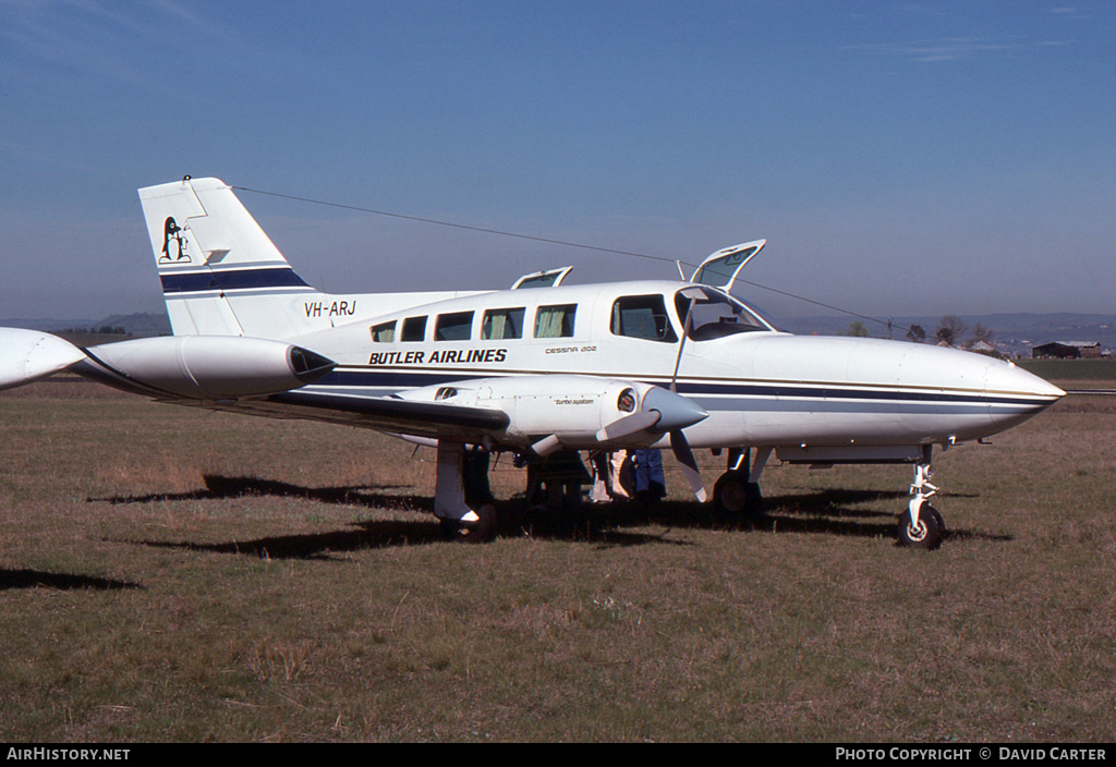Aircraft Photo of VH-ARJ | Cessna 402B Utililiner | Butler Airlines | AirHistory.net #2267