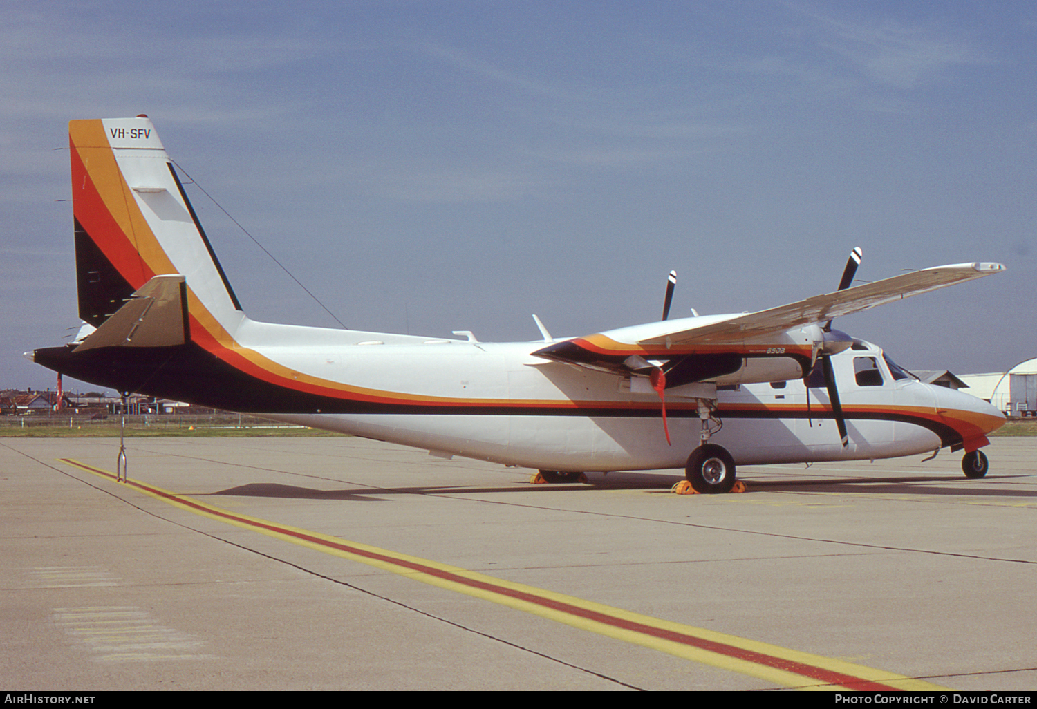 Aircraft Photo of VH-SFV | Rockwell 690B Turbo Commander | AirHistory.net #2268