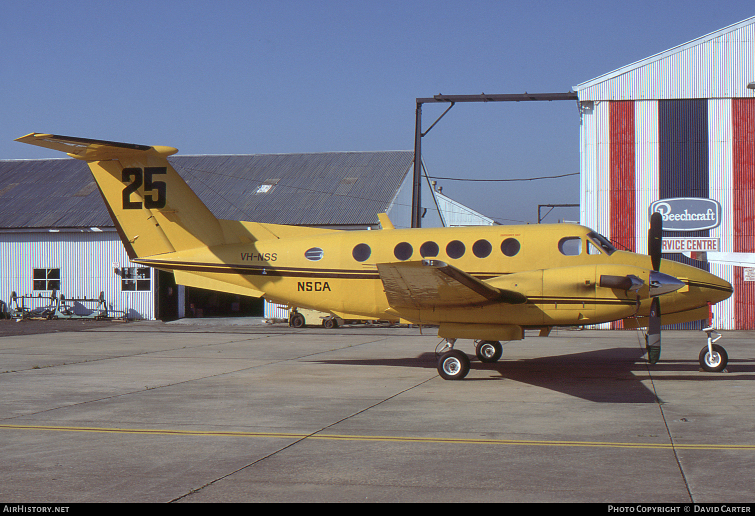 Aircraft Photo of VH-NSS | Beech 200 Super King Air | NSCA - National Safety Council of Australia | AirHistory.net #2269