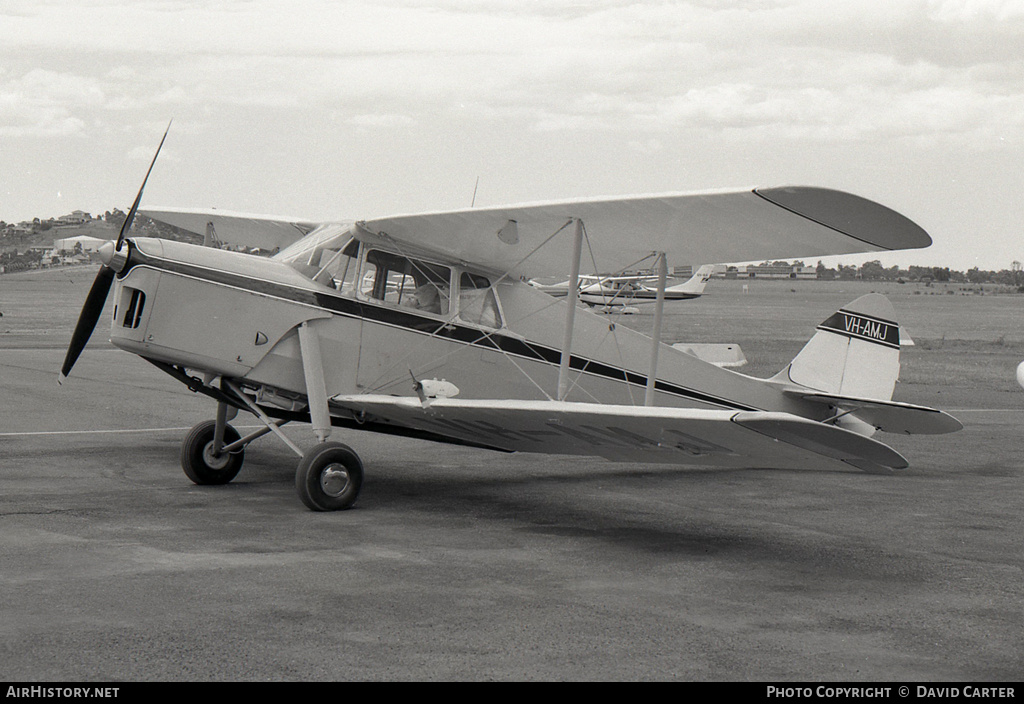 Aircraft Photo of VH-AMJ | De Havilland D.H. 87B Hornet Moth | AirHistory.net #2272