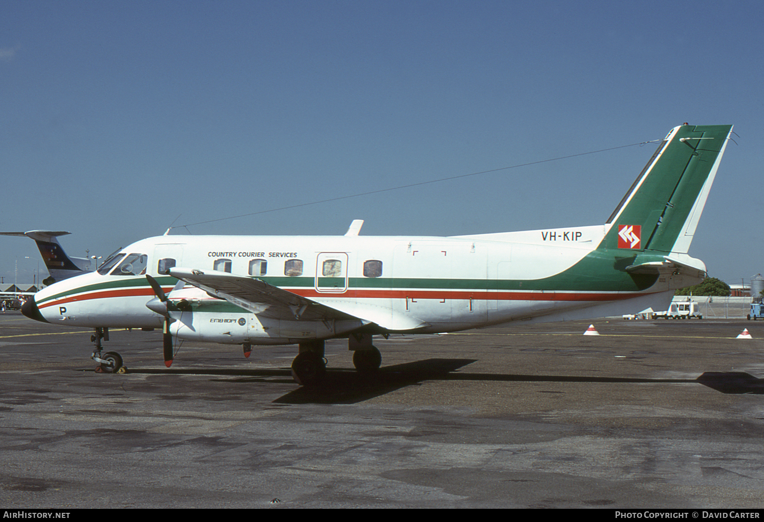 Aircraft Photo of VH-KIP | Embraer EMB-110P1 Bandeirante | Country Courier Services | AirHistory.net #2283