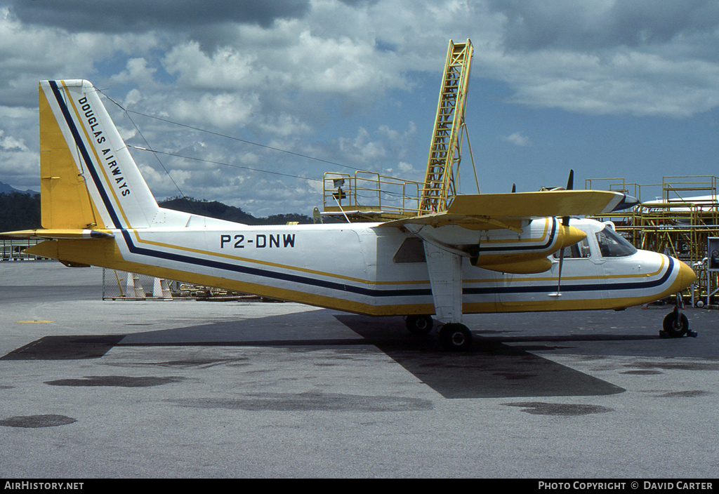 Aircraft Photo of P2-DNW | Britten-Norman BN-2A Islander | Douglas Airways | AirHistory.net #2286