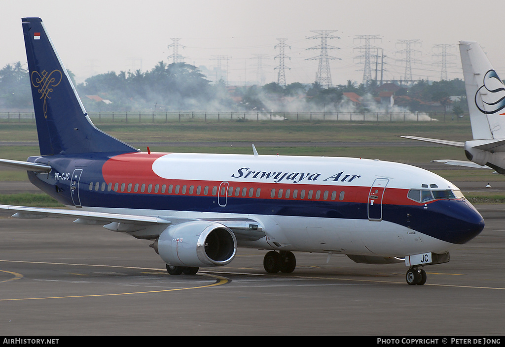 Aircraft Photo of PK-CJC | Boeing 737-33A | Sriwijaya Air | AirHistory.net #2287