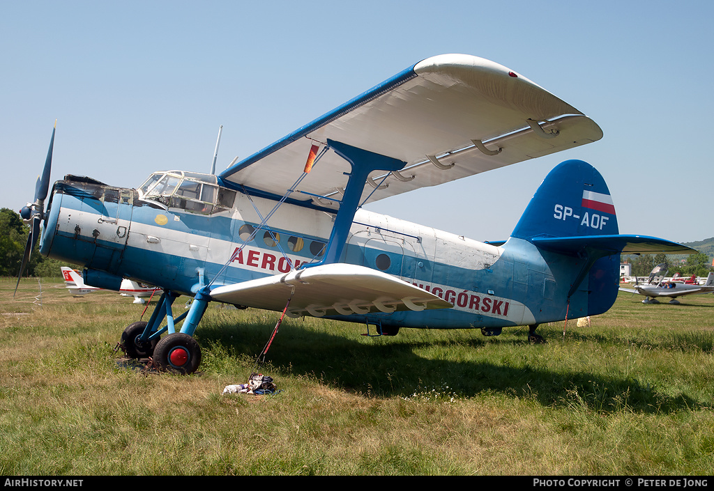 Aircraft Photo of SP-AOF | Antonov An-2T | Aeroklub Jeleniogorski | AirHistory.net #2298