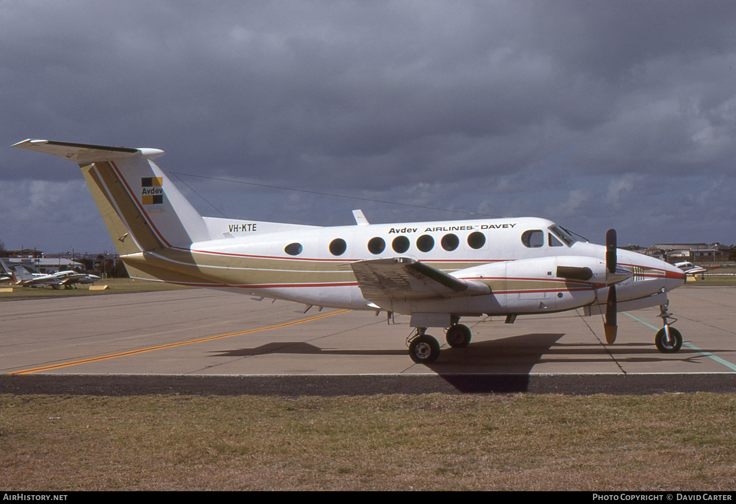 Aircraft Photo of VH-KTE | Beech 200 Super King Air | Avdev Airlines Davey | AirHistory.net #2306