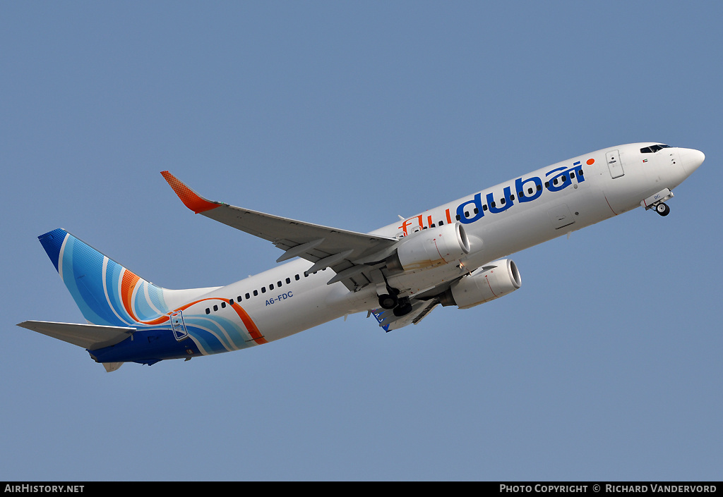 Aircraft Photo of A6-FDC | Boeing 737-8KN | Flydubai | AirHistory.net #2328