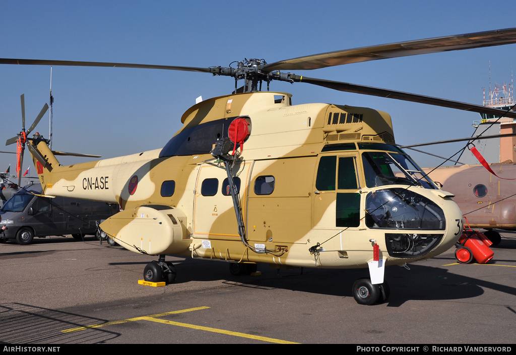 Aircraft Photo of CN-ASE | Aerospatiale SA-330L Puma | Morocco - Air Force | AirHistory.net #2330
