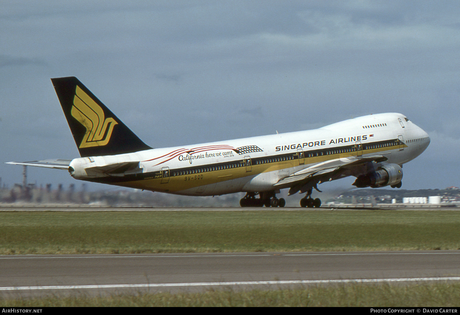 Aircraft Photo of 9V-SQD | Boeing 747-212B | Singapore Airlines | AirHistory.net #2340