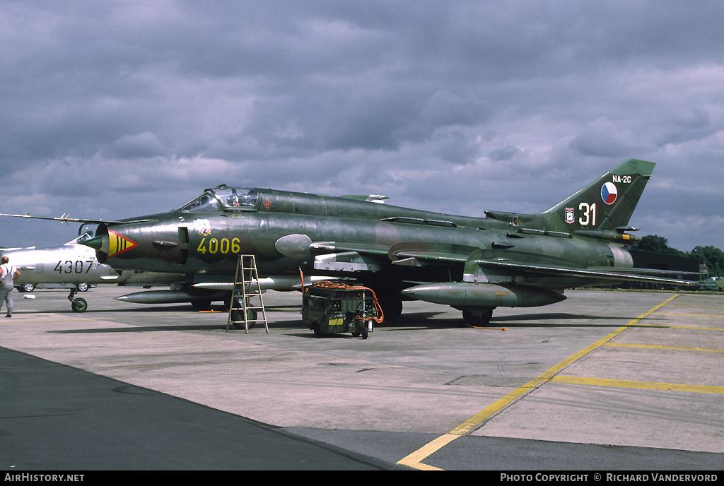 Aircraft Photo of 4006 | Sukhoi Su-22M4 | Czechia - Air Force | AirHistory.net #2350