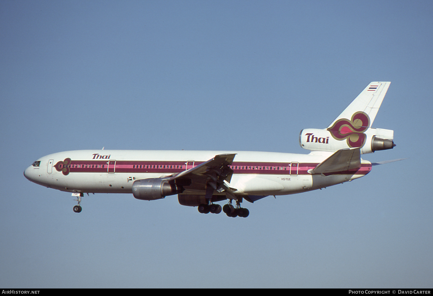 Aircraft Photo of HS-TGE | McDonnell Douglas DC-10-30 | Thai Airways International | AirHistory.net #2352