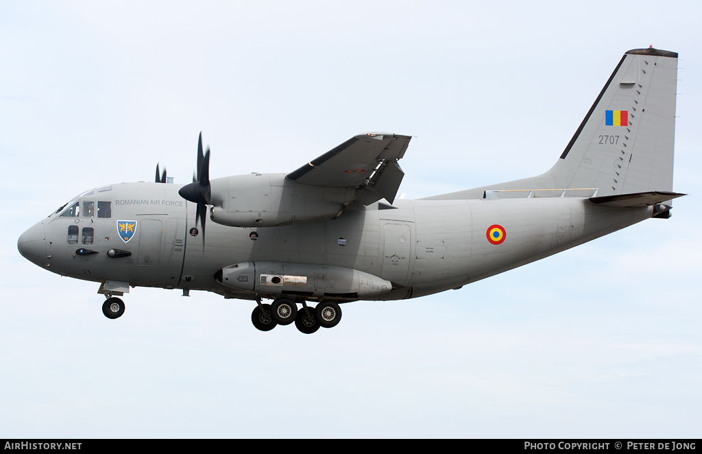 Aircraft Photo of 2707 | Alenia C-27J Spartan | Romania - Air Force | AirHistory.net #2355