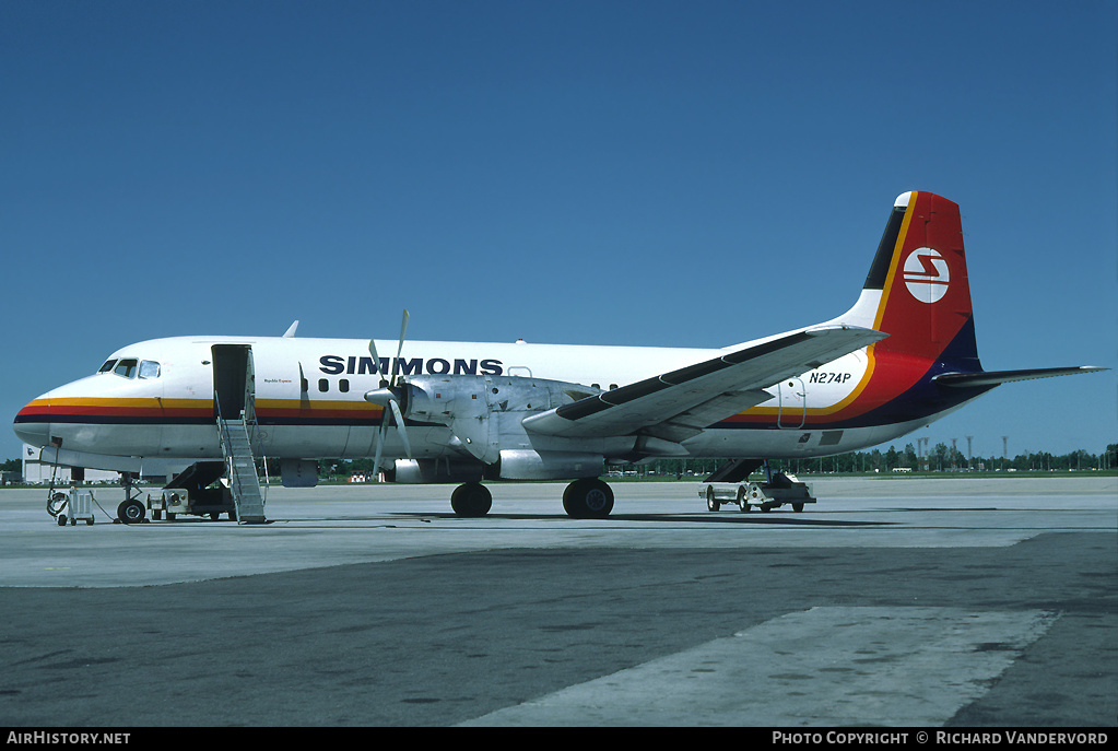 Aircraft Photo of N274P | NAMC YS-11A-205 | Simmons Airlines | AirHistory.net #2362