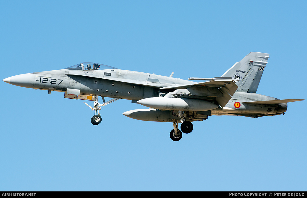 Aircraft Photo of C15-69 | McDonnell Douglas EF-18A(M) Hornet | Spain - Air Force | AirHistory.net #2367