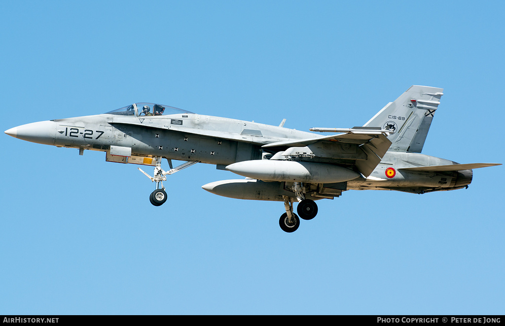 Aircraft Photo of C15-69 | McDonnell Douglas EF-18M Hornet | Spain - Air Force | AirHistory.net #2367