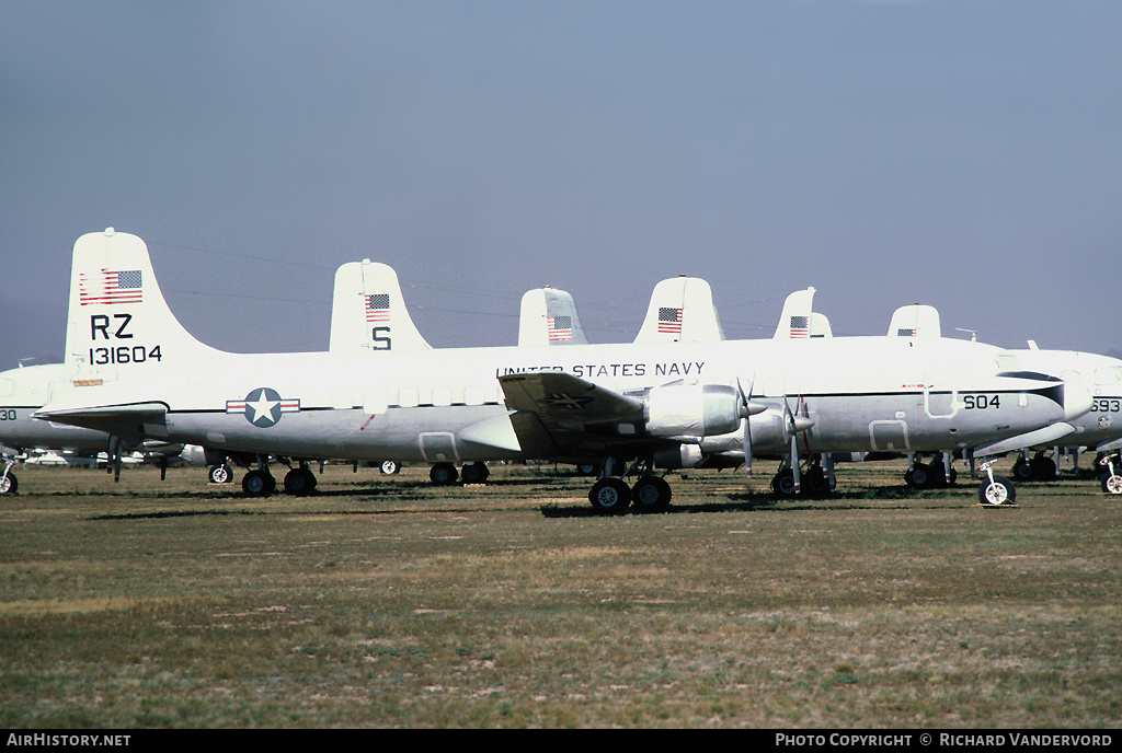 Aircraft Photo of 131604 | Douglas C-118B Liftmaster (DC-6A) | USA - Navy | AirHistory.net #2371
