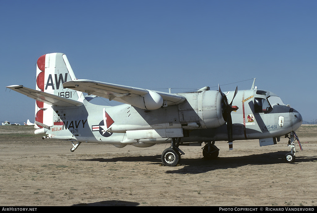 Aircraft Photo of 151681 / 1681 | Grumman S-2E Tracker | USA - Navy | AirHistory.net #2373