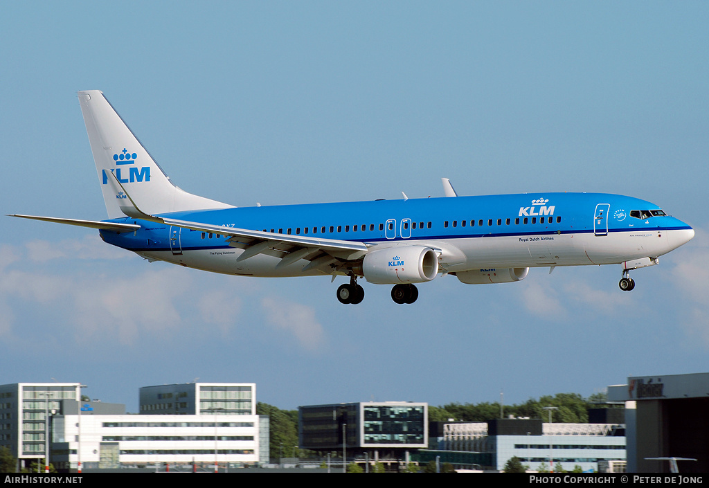 Aircraft Photo of PH-BXZ | Boeing 737-8K2 | KLM - Royal Dutch Airlines | AirHistory.net #2381