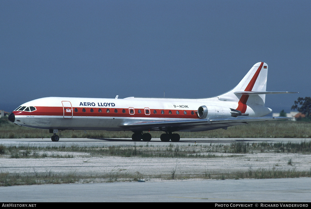 Aircraft Photo of D-ACVK | Sud SE-210 Caravelle 10B1R | Aero Lloyd | AirHistory.net #2384