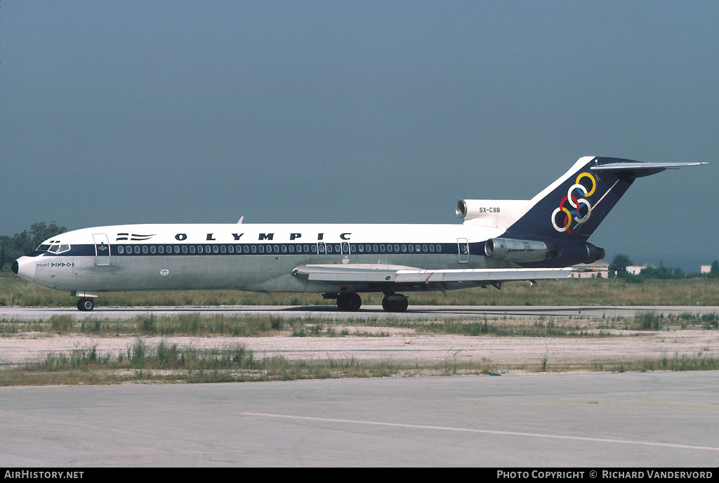 Aircraft Photo of SX-CBB | Boeing 727-284 | Olympic | AirHistory.net #2387