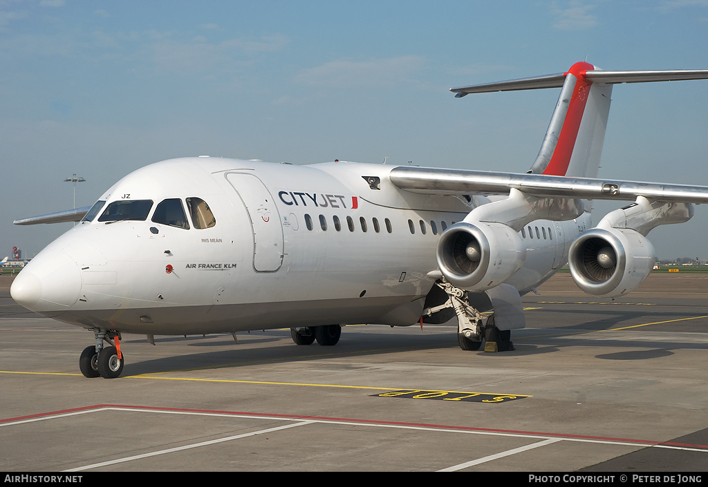 Aircraft Photo of EI-RJZ | British Aerospace Avro 146-RJ85 | CityJet | AirHistory.net #2403