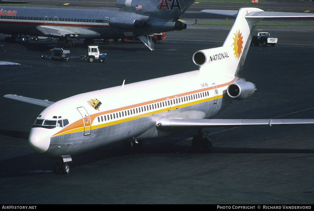 Aircraft Photo of N4749 | Boeing 727-235 | National Airlines | AirHistory.net #2405