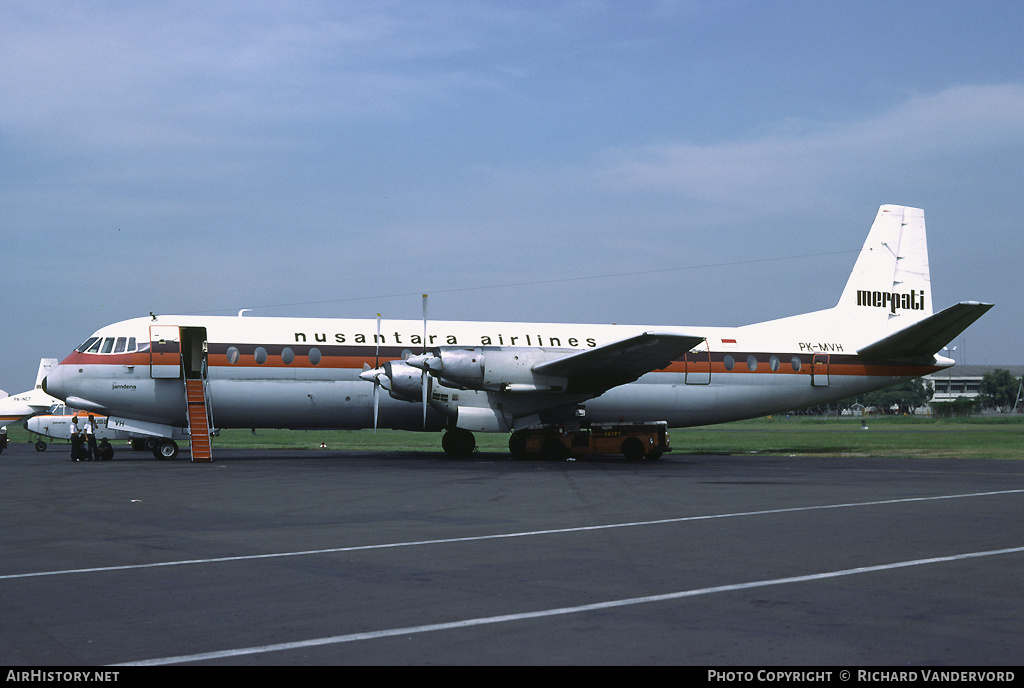 Aircraft Photo of PK-MVH | Vickers 952 Vanguard | Merpati Nusantara Airlines | AirHistory.net #2415