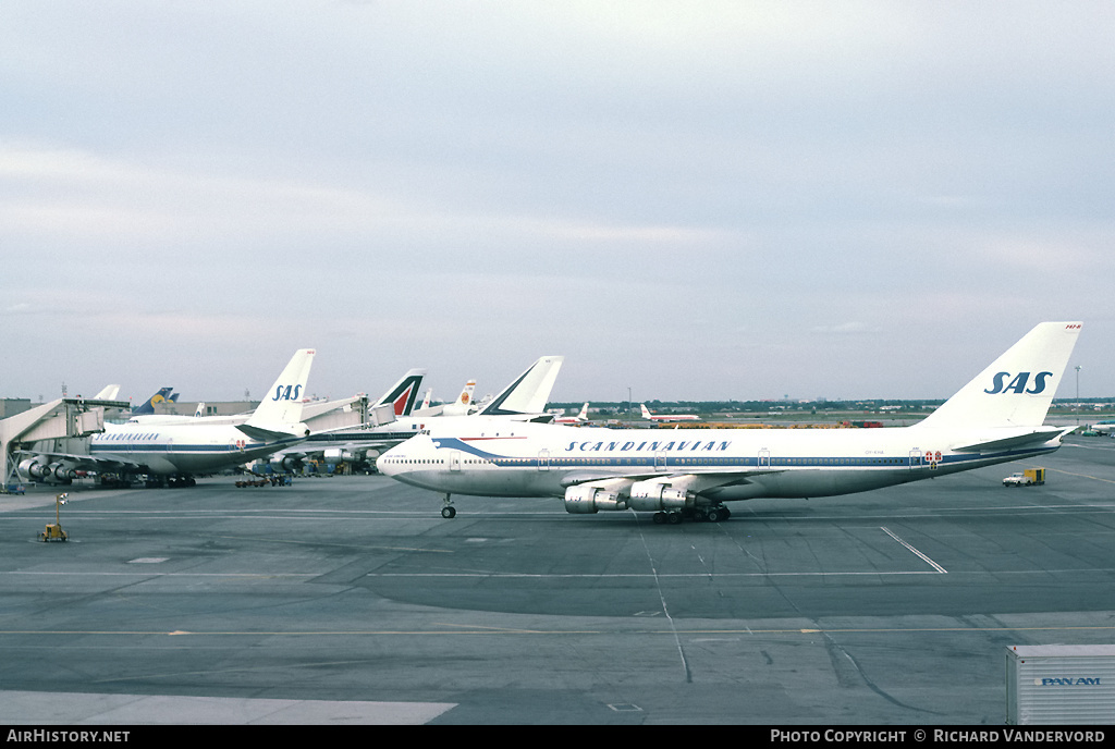 Aircraft Photo of OY-KHA | Boeing 747-283B | Scandinavian Airlines - SAS | AirHistory.net #2418